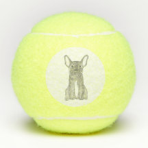 Franska bulldoggtennisbollar