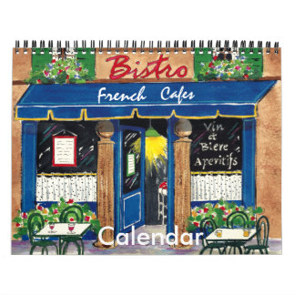 Franska Cafes, kalender 2013