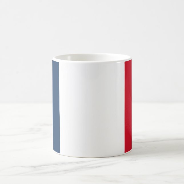 Franska flaggan kaffemugg (Center)