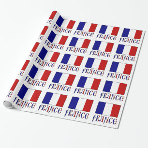 Franska flaggan och Frankrike Presentpapper
