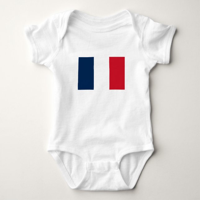 Franska flaggan t shirt (Framsida)