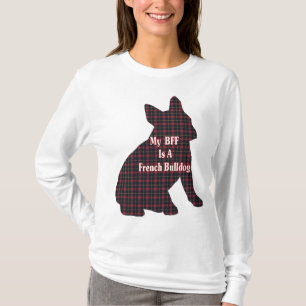 Franska gåvor för bulldogg BFF Tee Shirt