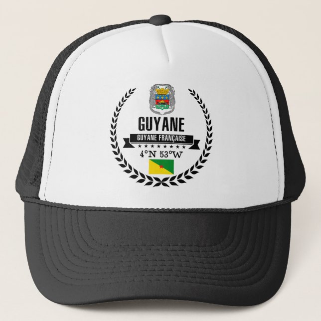 Franska Guyana Keps (Framsida)