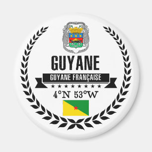 Franska Guyana Magnet