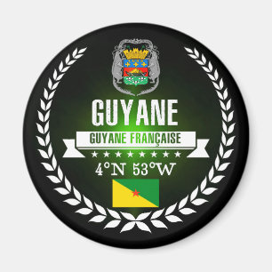 Franska Guyana Magnet