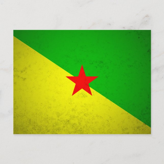 Franska Guyana Vykort (Framsida)