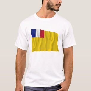 Franska Indochina som vinkar flagga (1887-1954) T-shirt