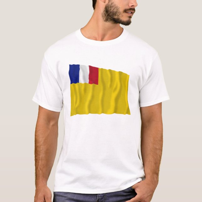 Franska Indochina som vinkar flagga (1887-1954) Tröja (Framsida)
