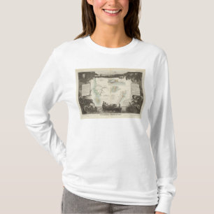 Franska kolonier i afrika t-shirt