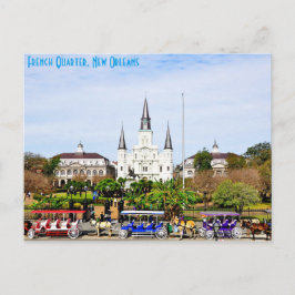Franska kvarteret, New Orleans Vykort