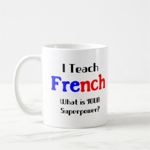 franska lärare kaffemugg