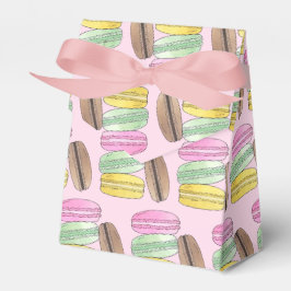 Franska Macaron-kakor Macarons Finska frallor Pati Presentaskar