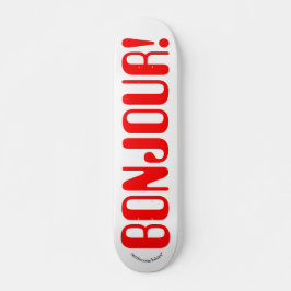 Franska Mini Skateboard Bräda 18,5 Cm
