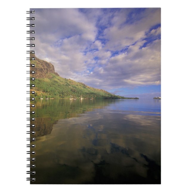 Franska Polynesien, Moorea. Cooks Bay. Kryssningsf Anteckningsbok (Framsidan)