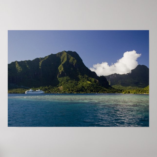 Franska Polynesien, Moorea. Paul Gauguin Poster (Framsidan)