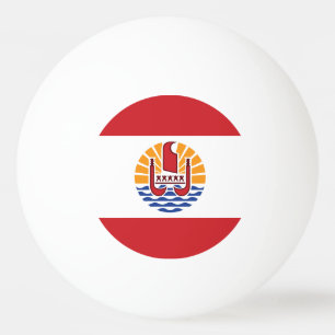 Franska Polynesiens flagga Pingisboll