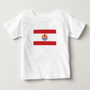 Franska Polynesiens flagga T Shirt