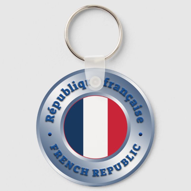 Franska republiken nyckelring (Framsida)