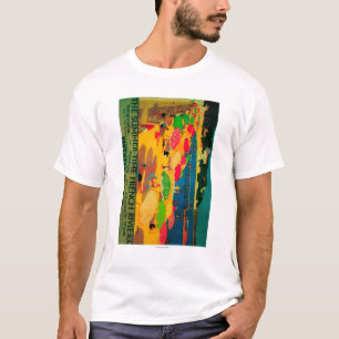 Franska Riviera för sommartid vintage PosterEurop Tee Shirt