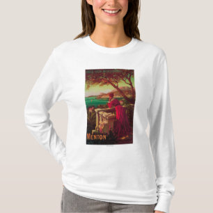 Franska Riviera reser affischen nr. 2 T-shirt