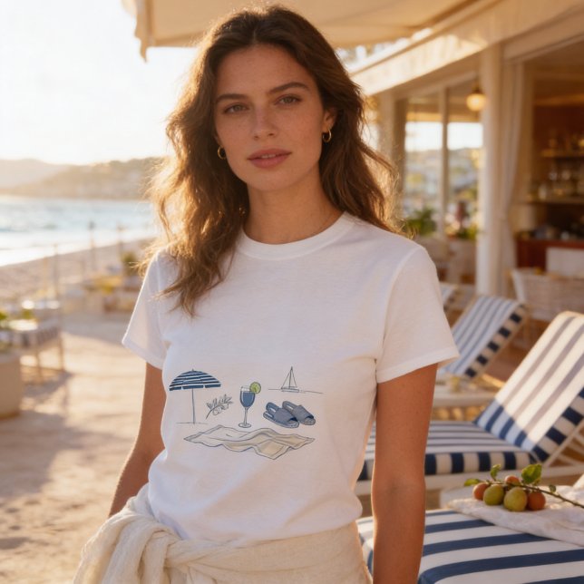 Franska Rivieran Coastal Tee (Skapare uppladdad)