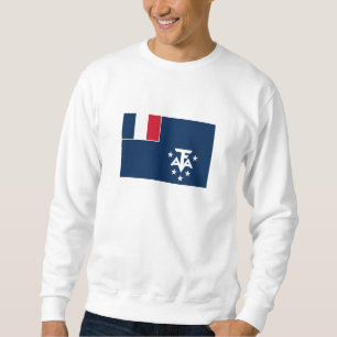 Franska sydliga och antarktiska territoriet lång ärmad tröja