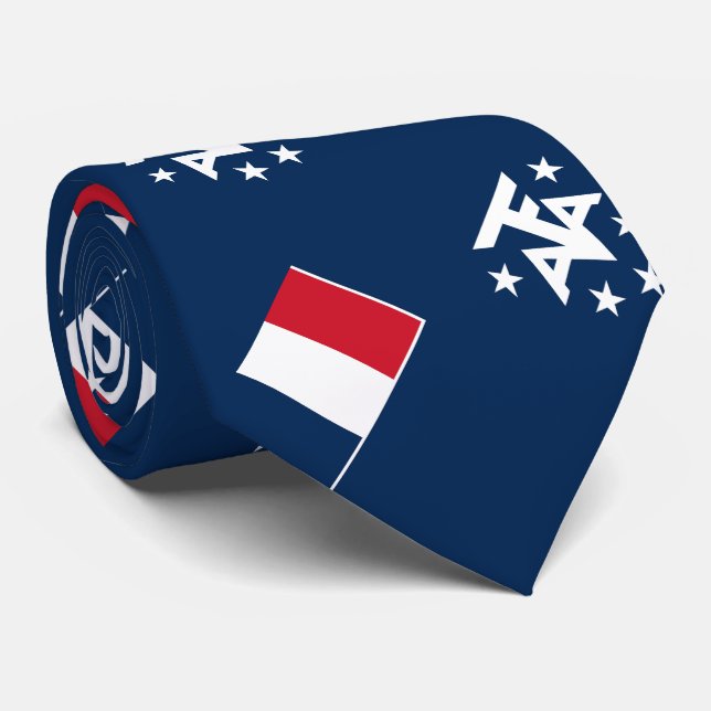 Franska sydliga och antarktiska territoriet slips (Rullad)