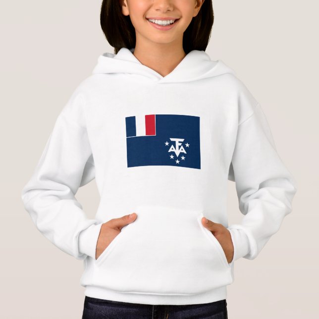 Franska sydliga och antarktiska territoriet t shirt (Framsida)