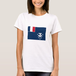 Franska sydliga och antarktiska territoriet t shirt