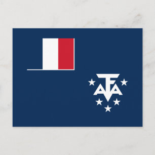 Franska sydliga och antarktiska territoriet vykort