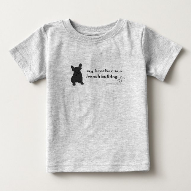 FranskaBulldogBlkBrother Tröja (Framsida)