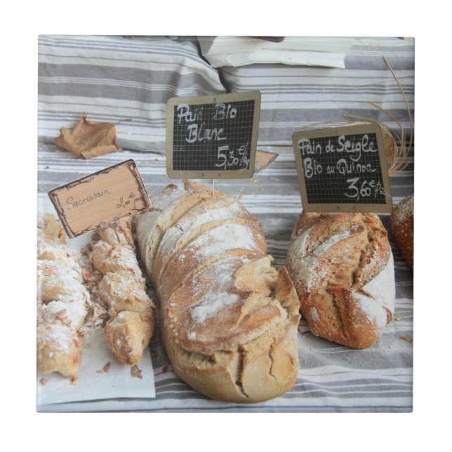 Franskbröd vid ProvenceProvence Kakelplatta (Framsidan)