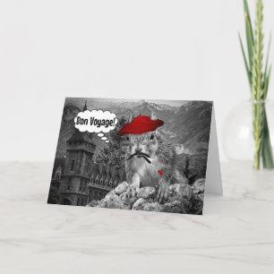 Fransken Artist Bon Voyage Kort