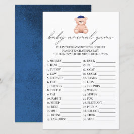 Fransken Baby djur Game Bonjour Bebe Watercolor