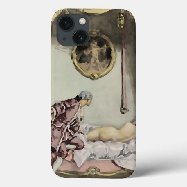 Fransken Bed ~ iPad Plastic 2/3/4 Fodral (Baksida)