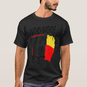 Fransken flyger sin grydag Fredag-mat T Shirt