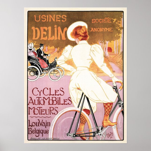 Fransken för Usiness Delin Cycles Poster Advert (Framsidan)