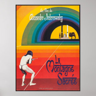 Fransken Heliga Mountain 1973 Poster