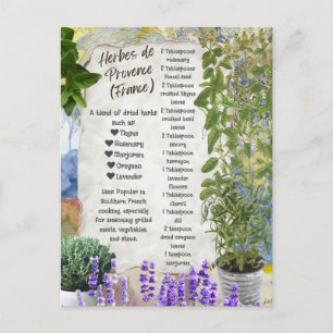 Fransken Herb de Provence Spice Mix Recipe Vykort
