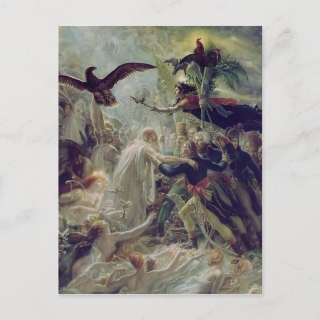 Fransken Heros apoteos Vykort (Framsida)