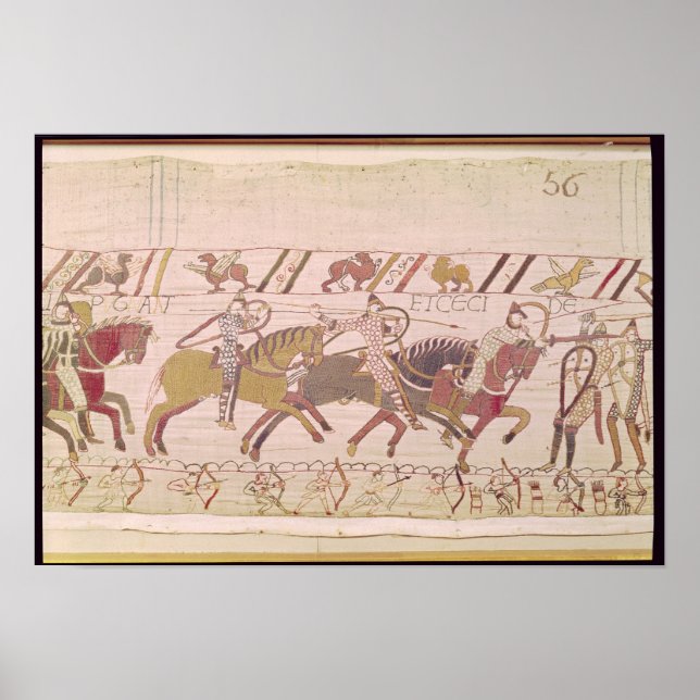 Fransken kämpar och de dödor poster (Framsidan)