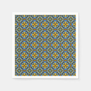 Fransken land, Färg i Fransk Provence Napkins Pappersservett