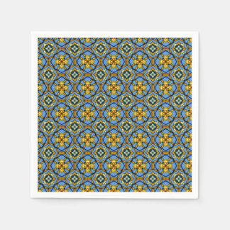 Fransken land, Färg i Fransk Provence Napkins Pappersservett