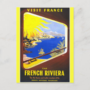 Fransken Riviera Vykort