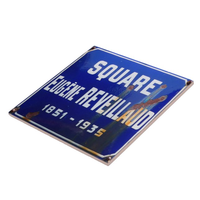 Fransken Square. Kakelplatta (Sidan)