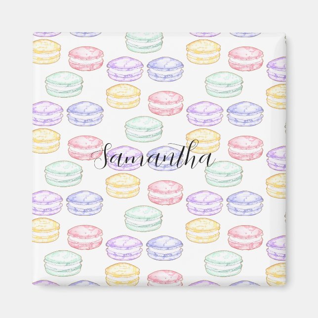 Fransken Vattenfärg Magnet (Framsidan)