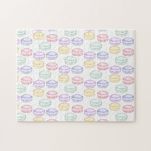 Fransken Vattenfärg Pussel (Horisontell)