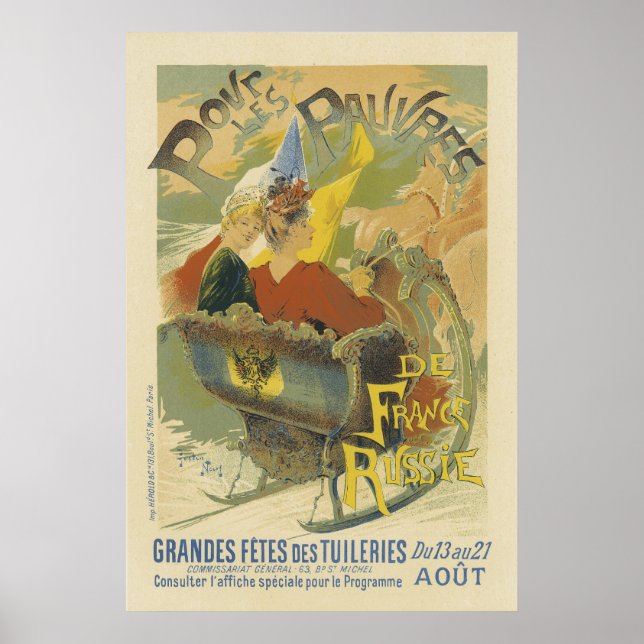 Fransken vintage Poster (Framsidan)