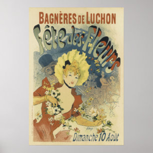Fransken vintage Poster - Fleurs