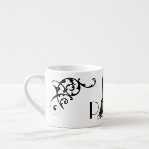Franskens dekorfärg espressomugg